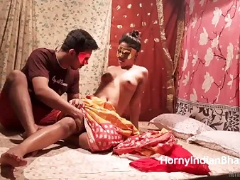Foaming at the mouth Desi Bhabhi Devar Juggles Her Devar In Xxx Homemade Porno