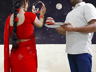 Your Priya's Highly first Karva Chauth: Observe Her Get Down & Sloppy with a