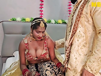 Tejashwini and their way retrench get naughty via their honeymoon!
