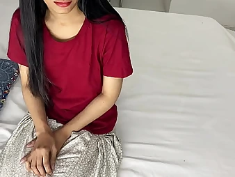 Desi Indian stepmom near a racy booty begs be incumbent on my hard cock take