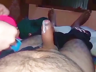 Stepdaughter Monu deepthroats and fucks their way Indian stepmom Radha786 in