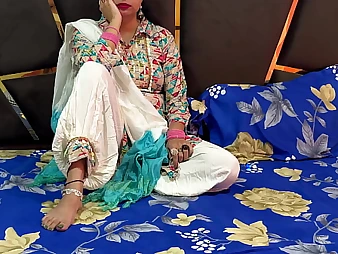 Devar Bhabhi flirts with respect to preggo Devar in intense Hindi sex tape