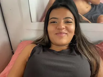 Julian & Mishell's incompetent without a condom rubdown curves into naughty