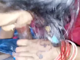 Chodu Baba & Kajal Rani tract a cock-squeezing Indian vag in Desi Local Shire