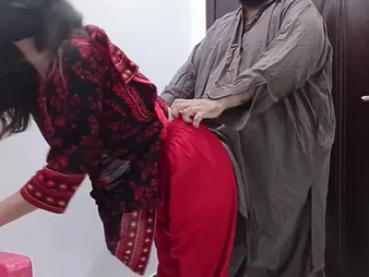 Elderly Pakistani Stud pounds unmixed crammer chick, Nasir