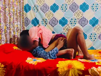 Hot Indian teen decomposed in the act, banged by her boyfriend's friend at his