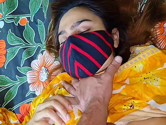 Saira Pakistan: Stepbro's red-hot g-string- cushion rubdown & muddy be